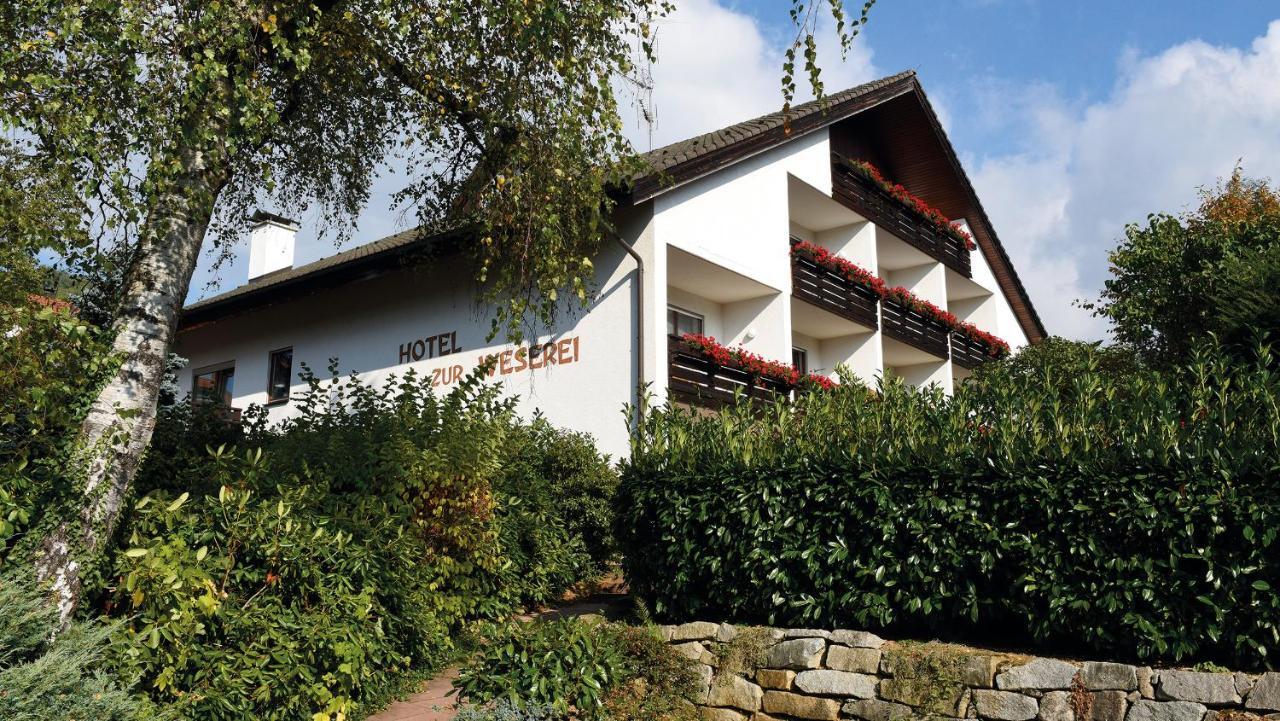 Hotel Garni Zur Weserei Кандерн Екстер'єр фото